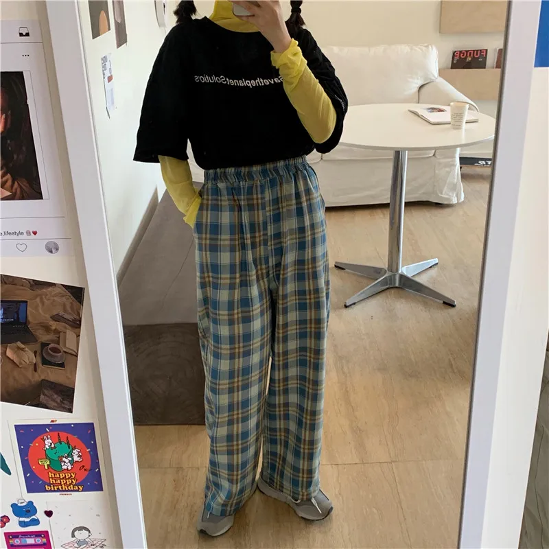 

korean casual Women pants kpop harajuku oversized pocket punk vintage sweatpants dropshipping trousers streetwear kawaii clothes