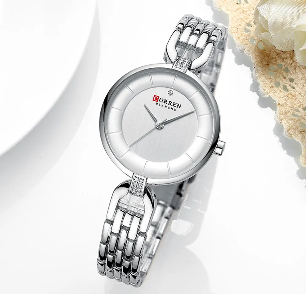 

CURREN Womens watch Simple Design Exquisite female watch light and compact versatile Wrist watch Girl ladies quartz watch