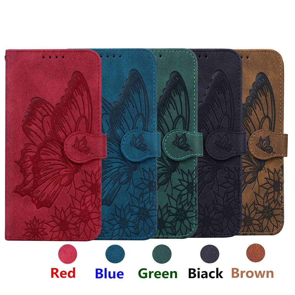 

Butterfly Etui Wallet Flip Stand Cases For iPhone 12 Mini 11 Pro Max 10 XR X S XS Max 6 6S 7 8 Plus SE 2020 Leather Stand Cover