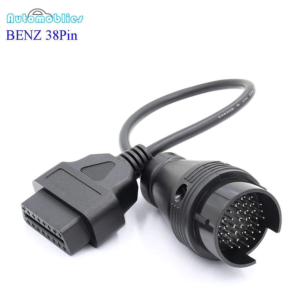 Диагностический кабель для Mercedes 38Pin адаптер 14Pin BENZ Sprinter OBD OBD2 разъем