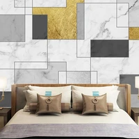 custom photo wallpaper for walls 3d geometric marble pattern waterproof wall painting living room sofa tv background mural paper