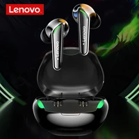 lenovo xt92 tws earphone wireless bt5 1 headphones ai control gaming headset stereo bass with mic noise reduction