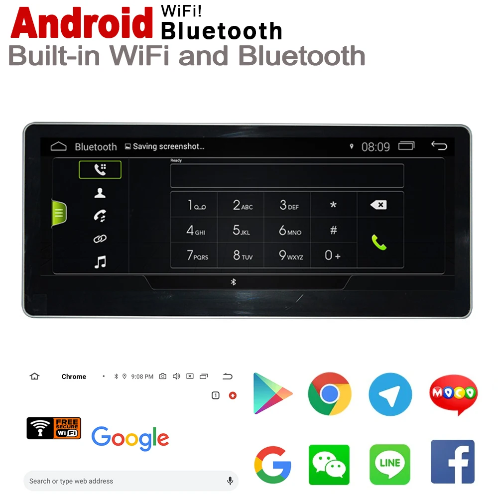 Android 7 0 IPS Автомобильный DVD плеер для Audi A5 8T 8F 2016 ~ 2019 MMI оригинальный стиль Авторадио