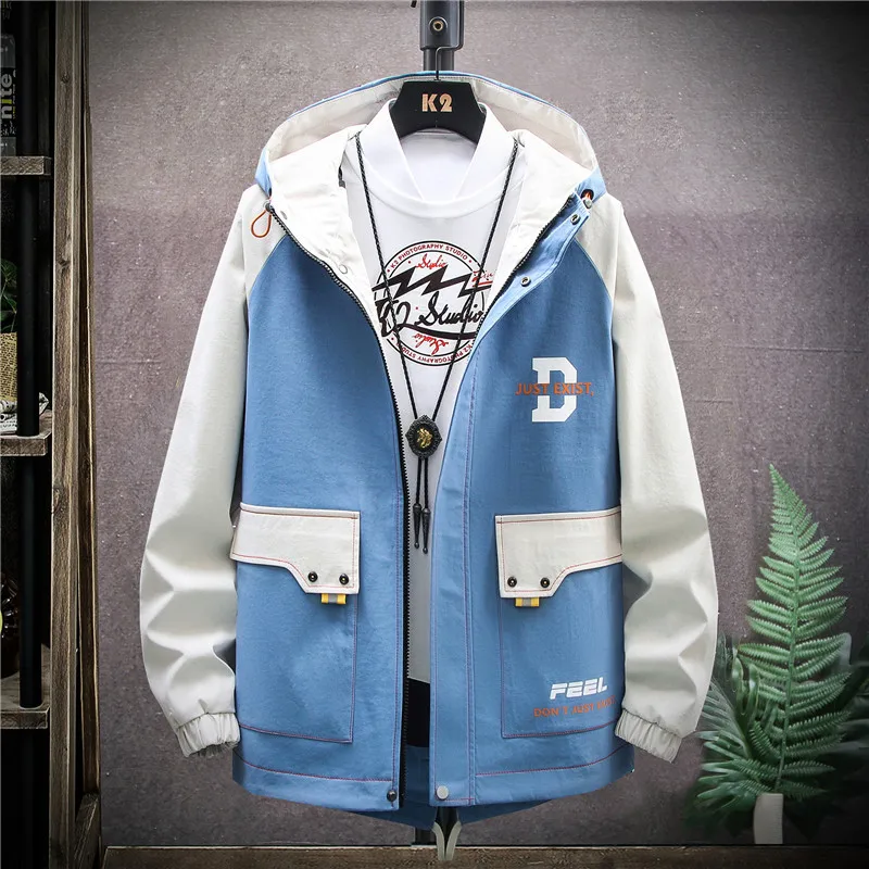 

2021 spring new jacket, men's coat, ruffian and handsome, Korean fashion clothes jacket