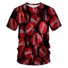 Спортивная дышащая футболка с круглым вырезом и коротким рукавом, большие размеры