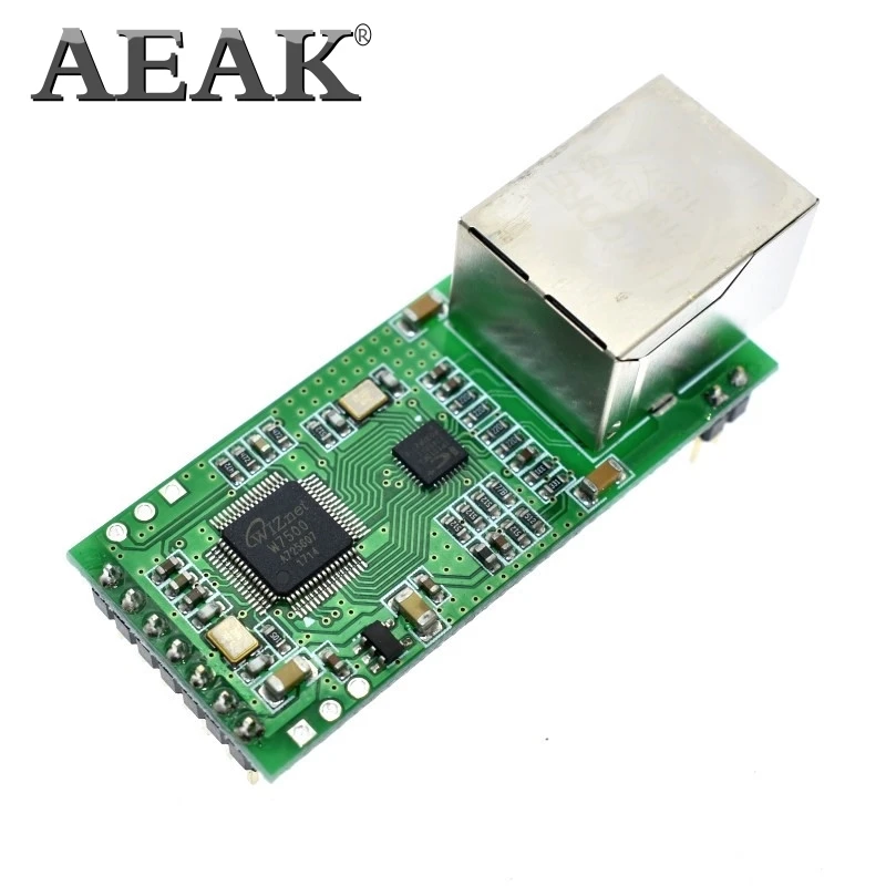Последовательный к Ethernet конвертер Модуль S2E последовательный UART ttl к Ethernet TCPIP модуль DHCP и DNS веб-Config инструмент для USR-TCP232-T2