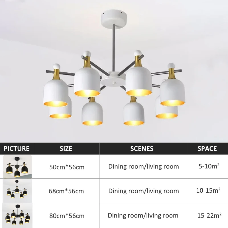 

Modern bedroom LED chandelier living room lighting children's room ceiling lamp study room lighting wholesale