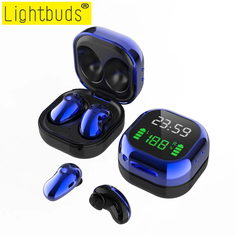 

LightBuds S6 Plus Tws For Samsung Galaxy Buds Headsets Noise Cancelling Earbuds Wireless Bluetooth Earphone For All Smart Phones
