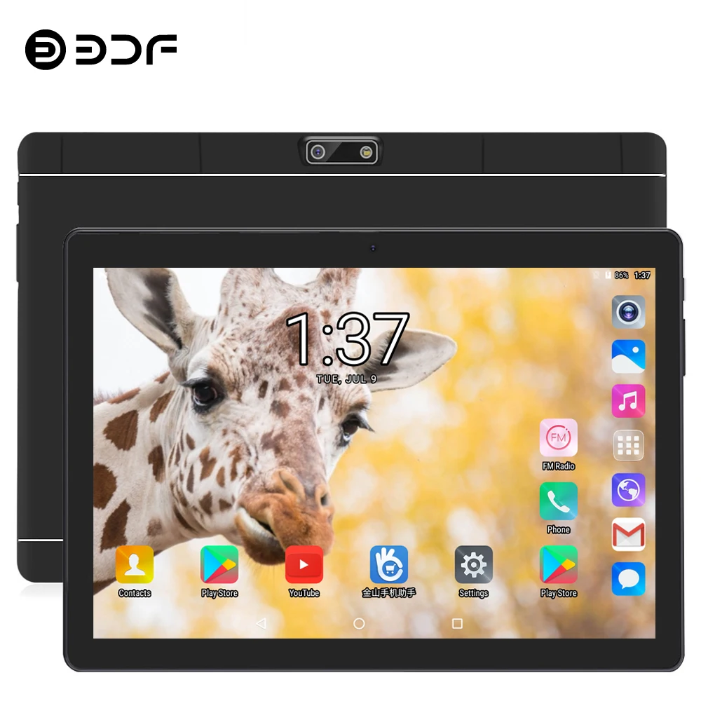 BDF 2020 новейший планшет 10 дюймов четырехъядерный 3G телефон планшетный ПК 1 ГБ/16 ГБ