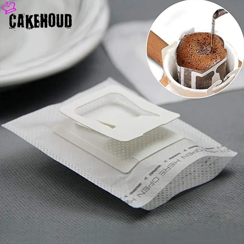 CAKEHOUD одноразовые Висячие вкладыши кофе фильтр бумажный мешок Кофе Чай замочить