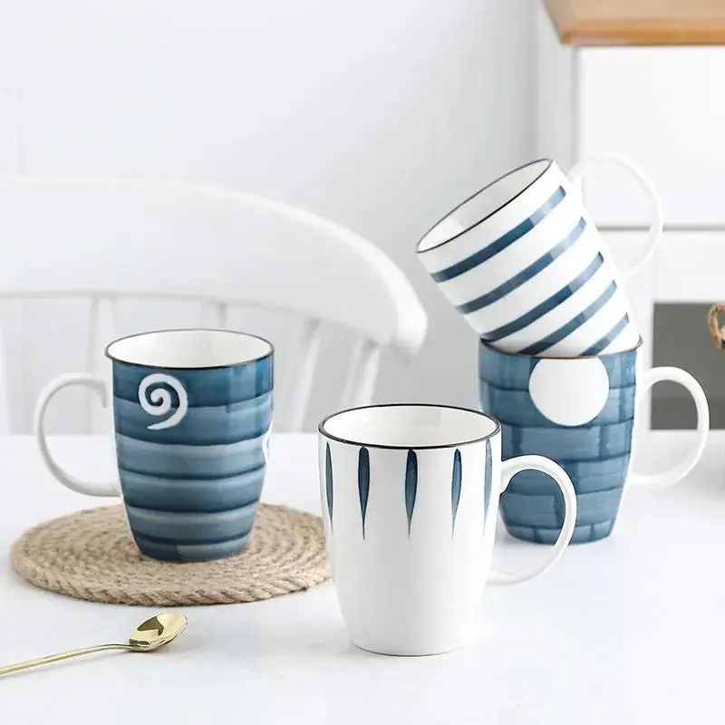 

Ceramic Creative Large Capacity Mug Breakfast Coffee Milk Cup Office Personal Tea Juice Cup Homeware Couple Decoration Mug