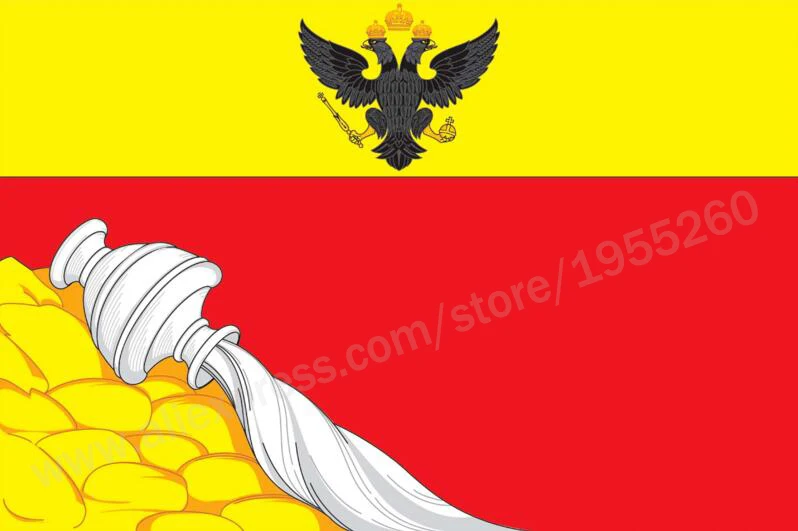

Flag of Voronezh 3 X 5 FT 90 X 150 Cm Russian City Flags Banners