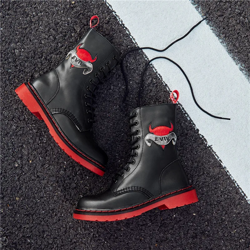 RASMEUP/2019 женские Ботинки martin из натуральной кожи ботинки на плоской подошве