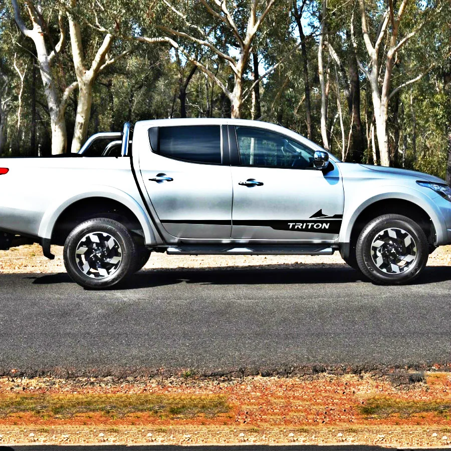 Наклейки для украшения автомобиля 2 шт Боковая Талия гонок Стайлинг Графический