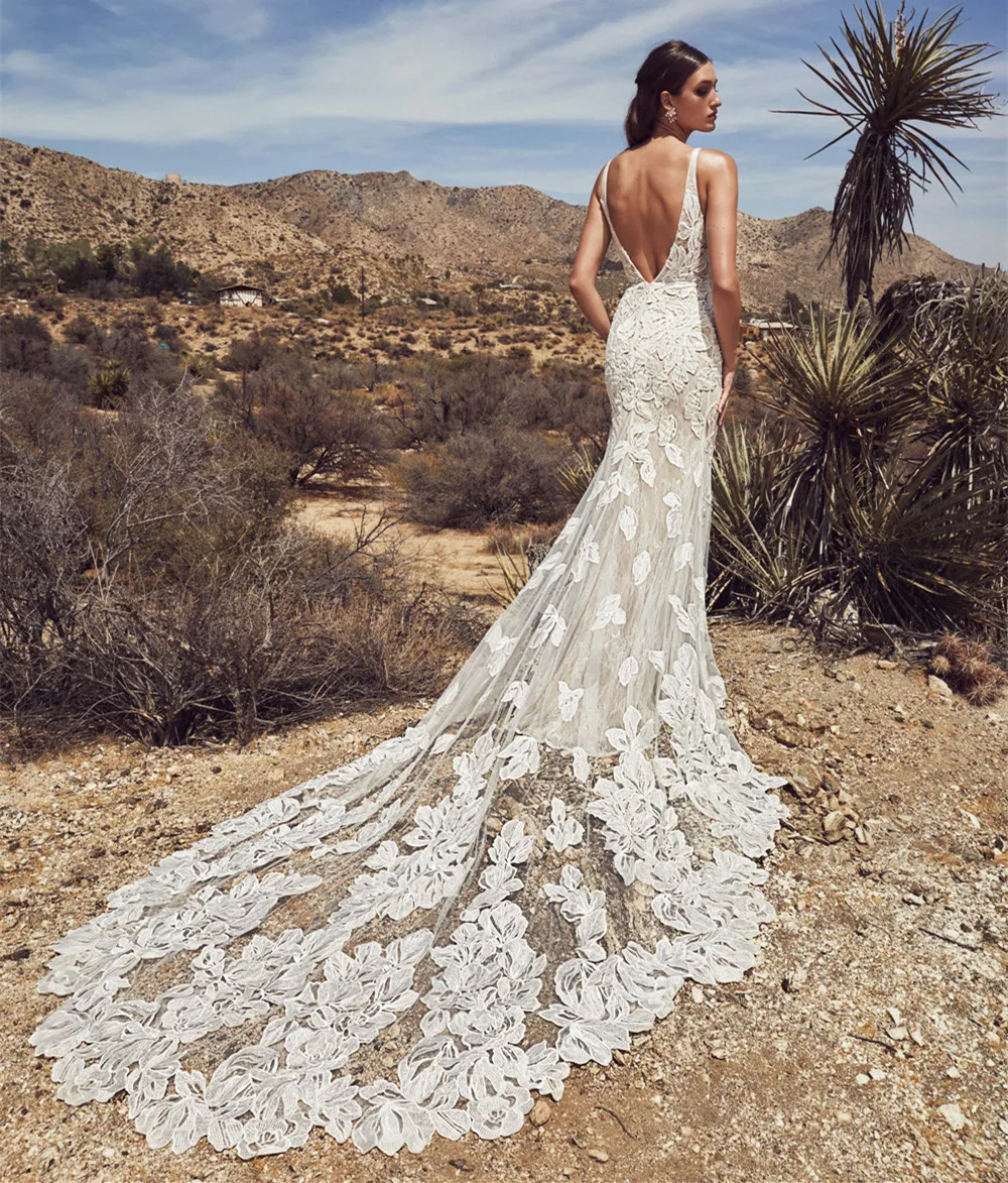 Vestido De Novia белое Тюлевое свадебное платье русалки Элегантное Атласное белое свадебное платье шелковистая органза Плюс Размер свадебное платье невесты