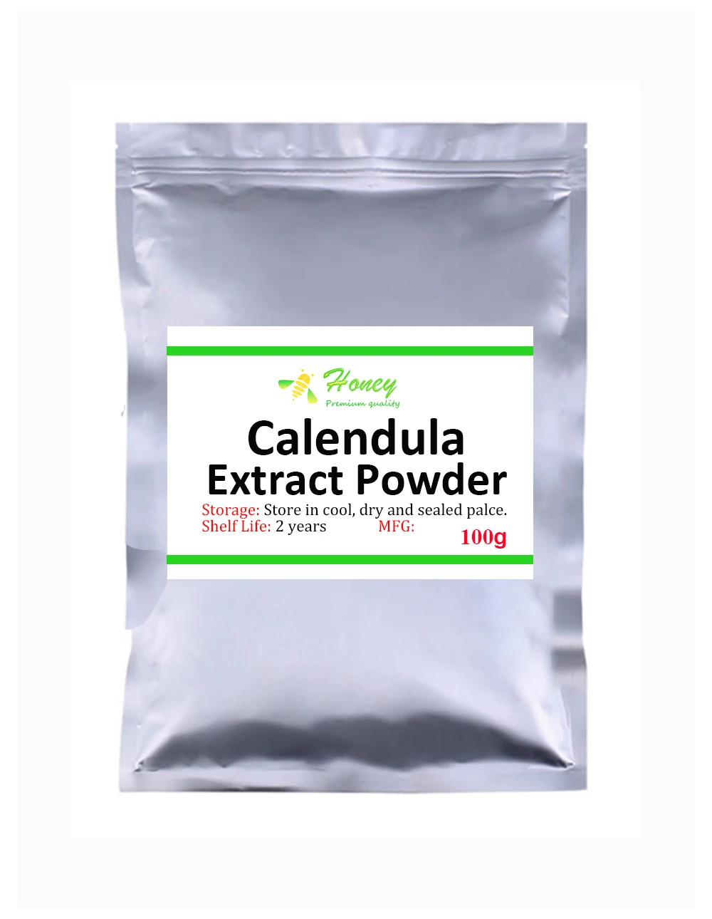 

Organic Calendula Extract 20:1 Powder, Anti Inflammatory,Free Shiping