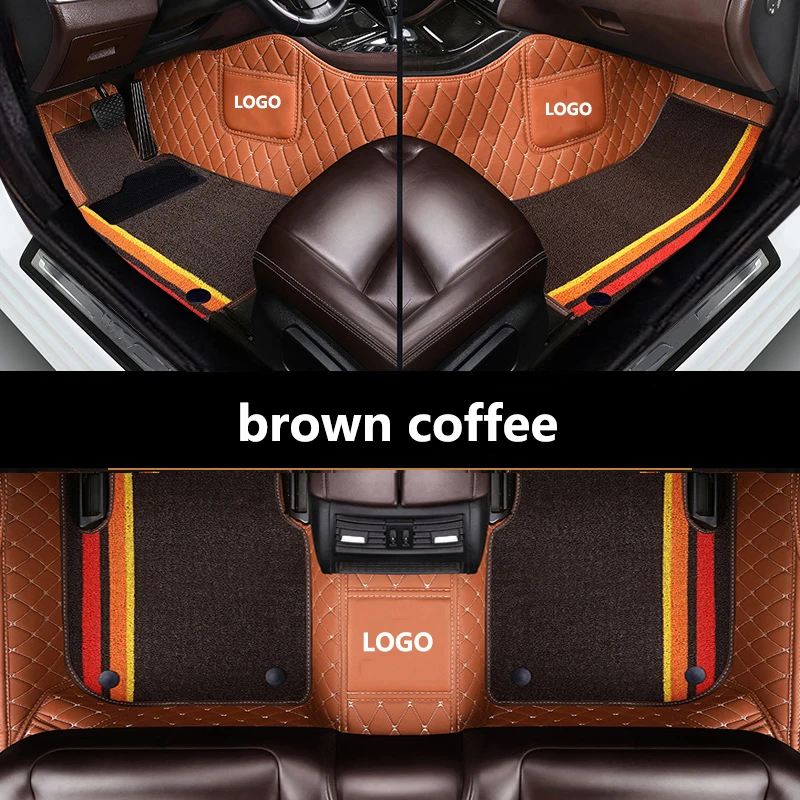 

kalaisike Custom car floor mats for BMW all model X3 X1 X4 X5 X6 Z4 525 520 f30 f10 e46 e90 e60 e39 e84 e83 car styling