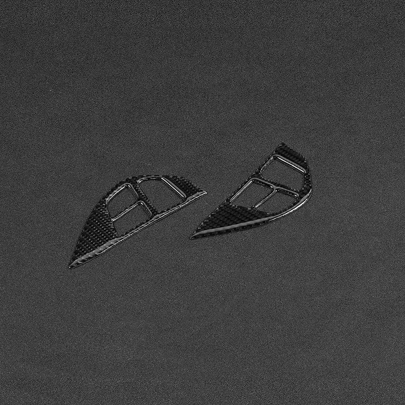 

for Mitsubishi Lancer GTS ES DE 2008-2015 Carbon Fiber Steering Wheel Switch Button Sticker Cover Trim Car Accessories