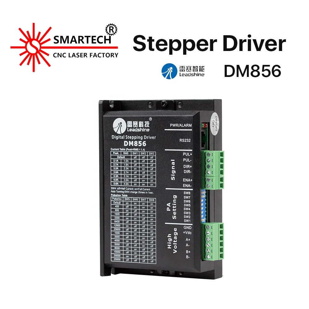 Leadshine шаговый двигатель для лазерный гравировальный станок с ЧПУ | Инструменты