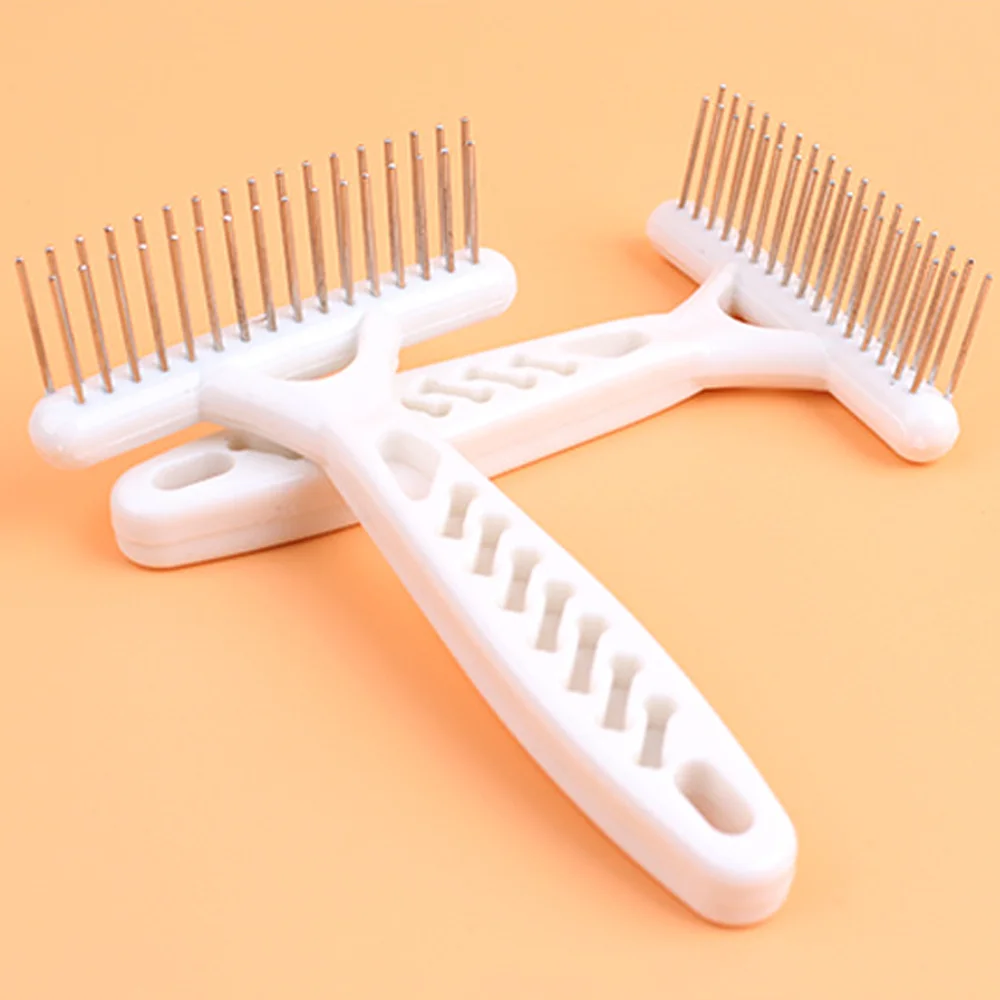 

Dog Comb Beauty Grooming Hair Fur Brush Kitten Puppy Pet Grooming Home Massage Cleaning Products for Dogs and Cats Brush