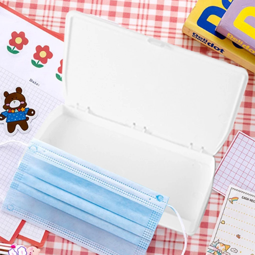 Одноразовый держатель для маски на лицо коробка с пряжкой дизайн чехол лица