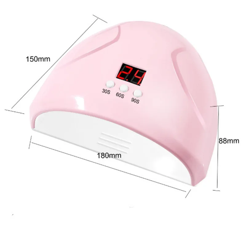 

36W Smart Nail Lamp LED/UV Phototherapy Lamp Automatic Induction Not Black Hand Nail Glue Phototherapy Machine Baking Lamp