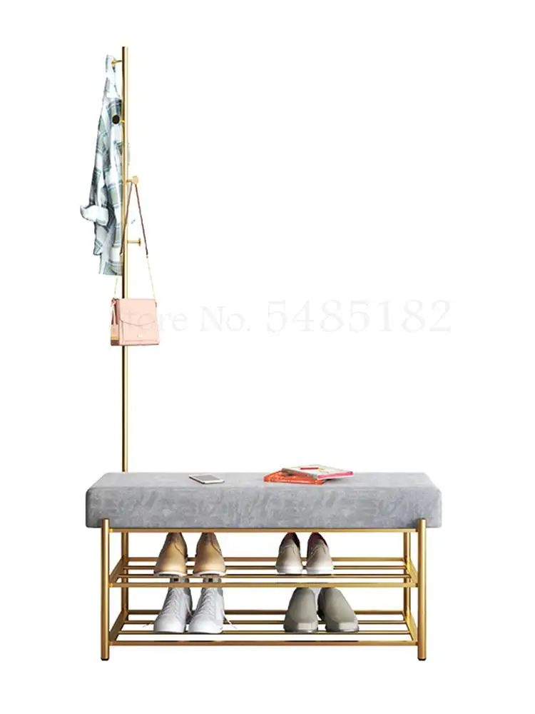 Скандинавский табурет для смены обуви креативная сидячая стойка съемный