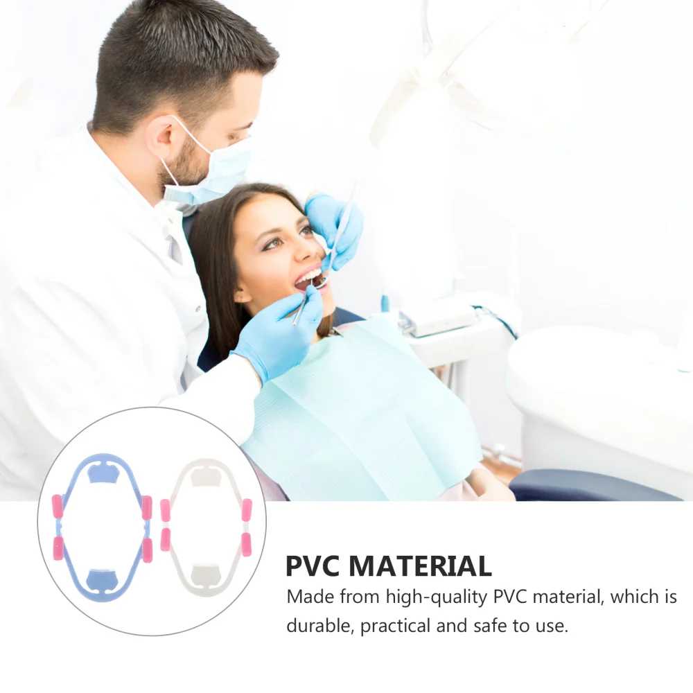 

2pcs Dental Mouth Bite Block Mouth Lip Retractor Dental Oral Mouth Opener