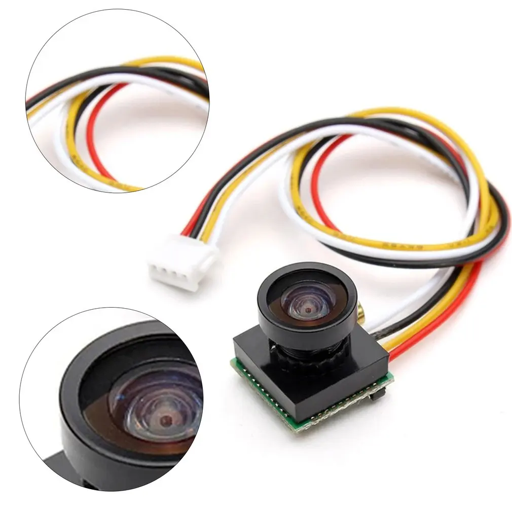 QH 1000TVL мини-камера 1/4 CMOS 2 8 мм FPV аудио камера Супер Мини Портативная FPV-камера для