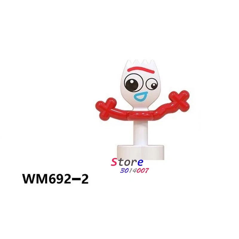 

Single Cartoon Movie Series Forky Building Blocks kid toy