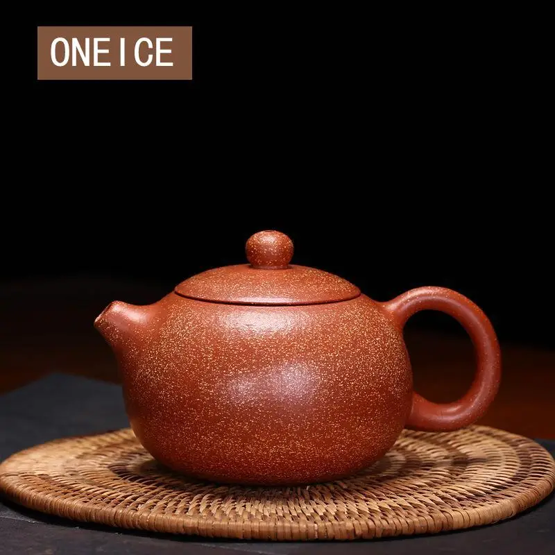 

Dragon Blood Sand Shisha Teapot Yixing Pure Hand Handmade Chinese Kongfu Tea Sets 225ml High Quality Home Decora