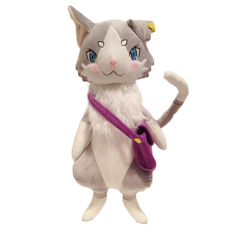 10 дюймов Re:Zero Kara Hajimeru Isekai Seikatsu Emilia Puck Cat Плюшевая Кукла Мягкие игрушки подарок для