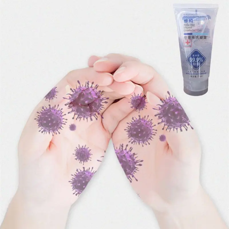 75ml Travel Portable Hand Sanitizer Anti-Bacteria Moisturizing Cleansing Fluid | Красота и здоровье