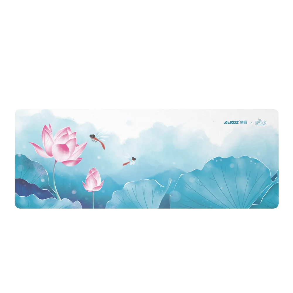 

Утолщенный нескользящий очень большой коврик для мыши в китайском стиле из натурального каучука подходит для игр/офиса