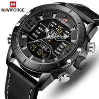 naviforce top watch men brand luxury fashion quartz men%e2%80%99s watch waterproof sport led digital wristwatch clock relogio masculino