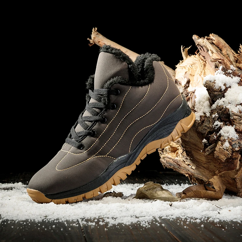 HUMTTO зимние походные ботинки для мужчин и женщин большого размера походная обувь