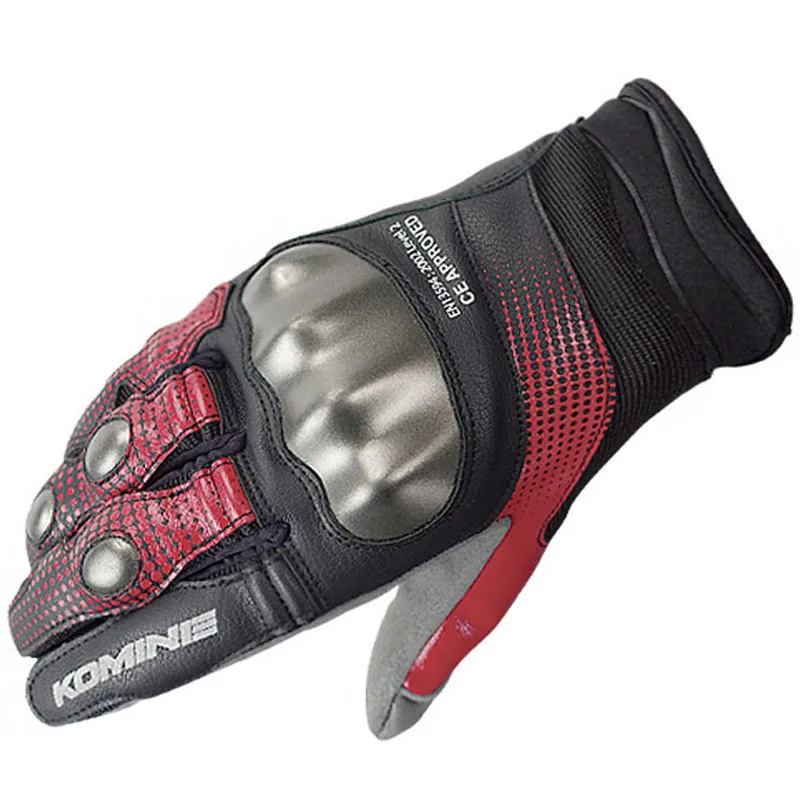 KOMINE перчатки для сенсорного экрана Мотоциклетные Перчатки 3D стерео Motos Luvas Guantes Защитное снаряжение для мотокросса гоночные перчатки большого размера