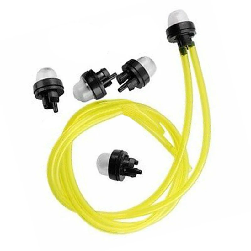 

5pcs Primer Bulbs & Pump Fuel Line For RYOBI 683974 STIHL ECHO Poulan Pack Kit