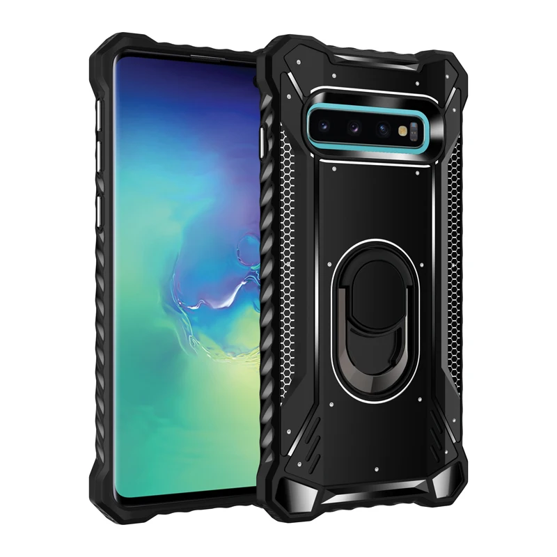 Прочный ударопрочный чехол для телефона Samsung Galaxy S10 Note 10 Plus 9 металлический