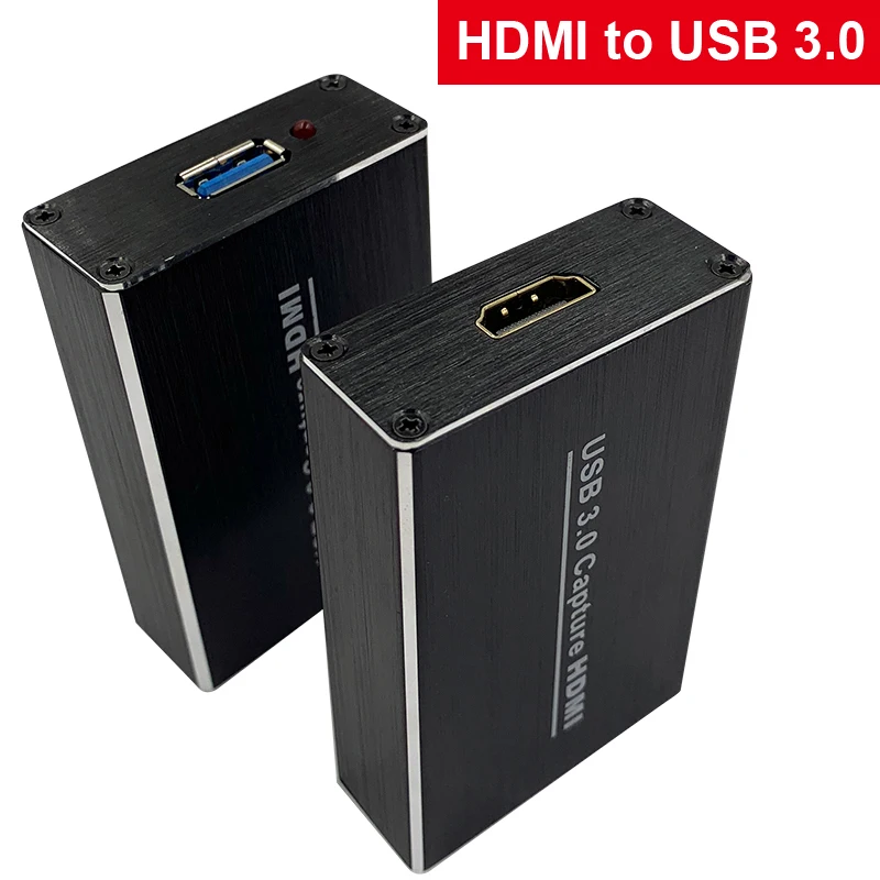 1080P 60fps Full HD видео рекордер HDMI к USB 3,0 видео Захват карты устройство для Winodws Mac Linux телефон игры ПК прямая потоковая передача