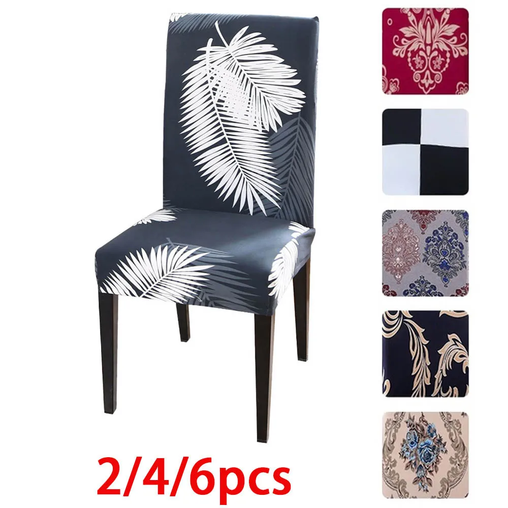 Чехол для кресла спандекс с листьями стула задней крышкой в стиле кантри чехлы