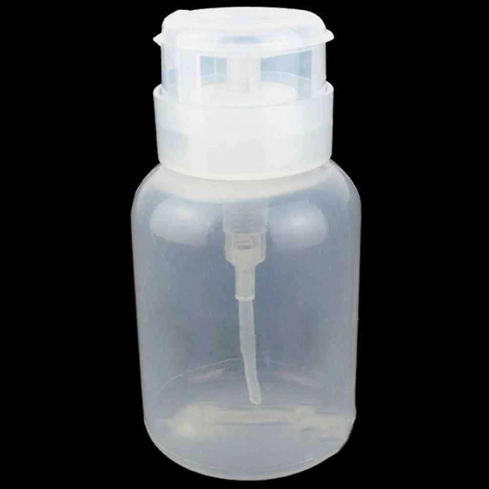 Новый пустой пластиковый диспенсер для снятия лака 200 мл жидкость спирта
