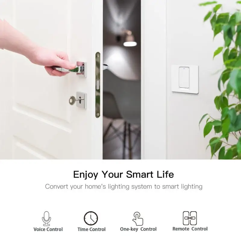 

Mini Smart Wifi DIY Switch Supports 3gang Control, Smart Home Automation Module, Works With Alexa Google Home Smart Life App