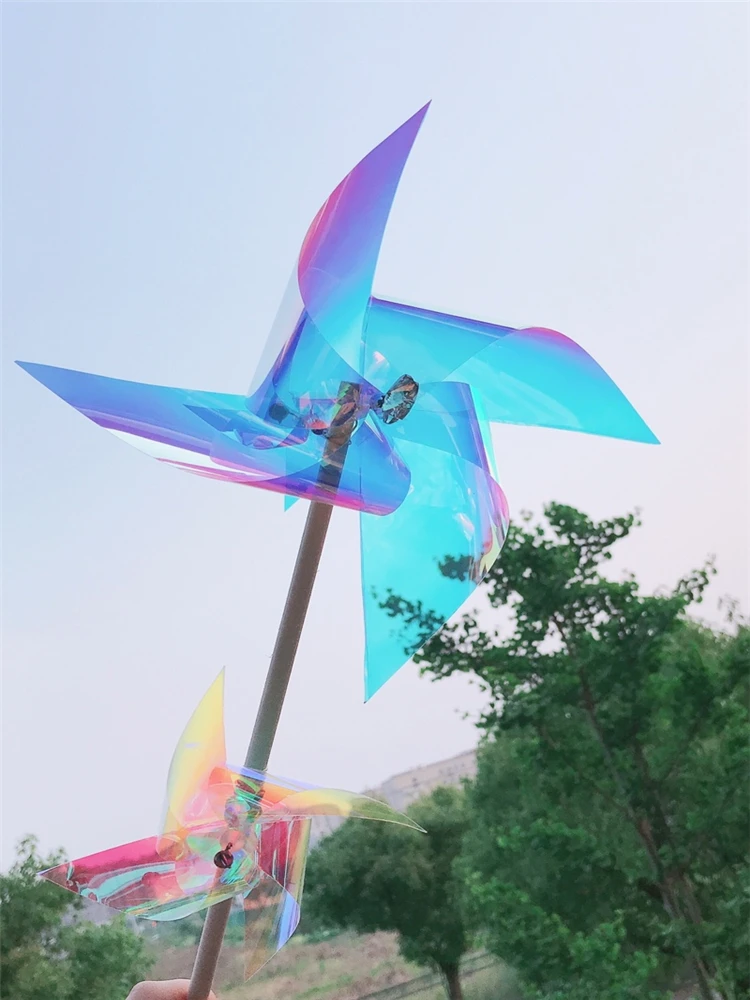 Самоклеящаяся радужная Пленка для строительства стекла 68 см x 30 м|window film solar|window