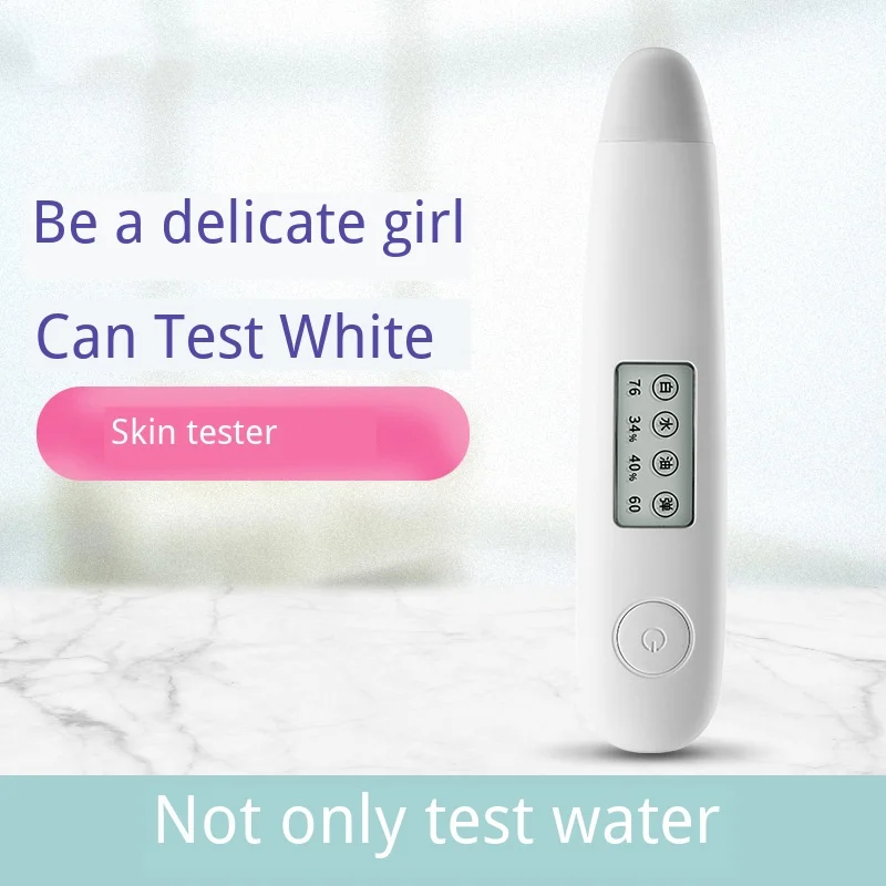 

Skin Analyzer Tester Microscope Detector White Degree Skin Face Water and Oil Elastic High-Precision Smart Beauty Instrument