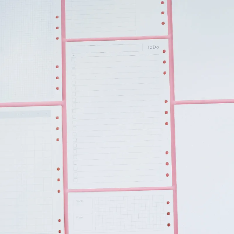 B5 блокнот со свободными листьями пополнение спирального переплета внутренняя