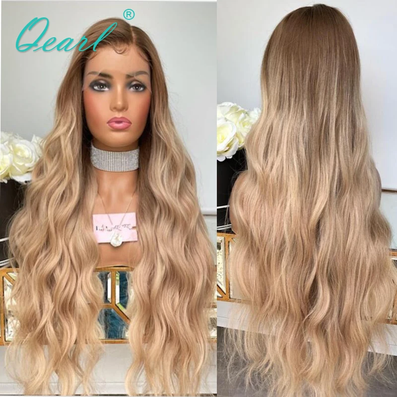 

Blonde Human Hair Wig Loose Wave Lace Front Wigs 13x4/13x6 Women"s Natural Hair Frontal Wig Glueless Remy Hair 150% 180% Qearl