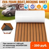 self adhesive foam teak decking eva foam boat flooring faux teak decking sheet accessories marine boat deck mat 2400x600x6mm