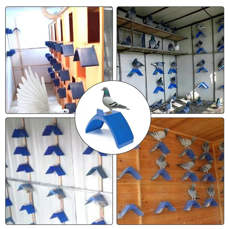 

20PCS Pigeon Rest Stand Dove Roost Frame Perches Bird Dwelling Holder Pet Supplies Birds Roost Set Stand 20*10*12cm Home Decor