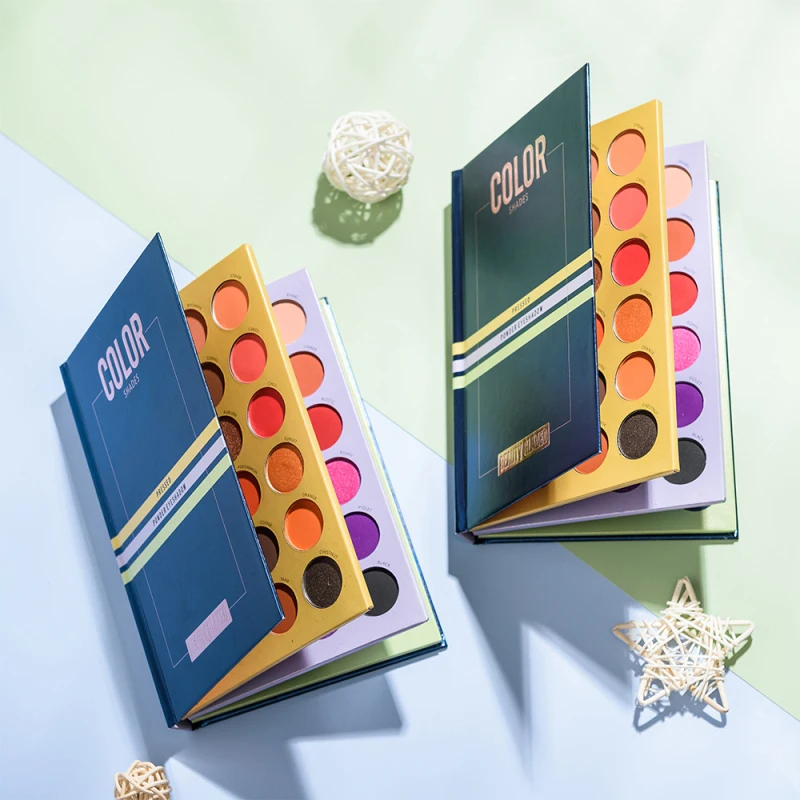 Тени для век Beauty Glazed матовые перламутровые 72 цвета |